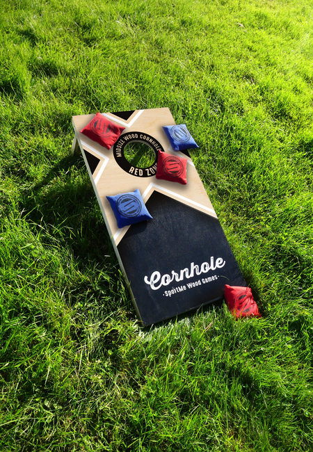 SportMe Midsize Wood Cornhole