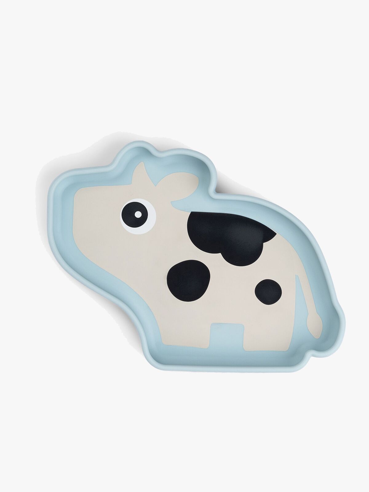 Done By Deer Stick & Stay Silikontallerken, Dotti Blue