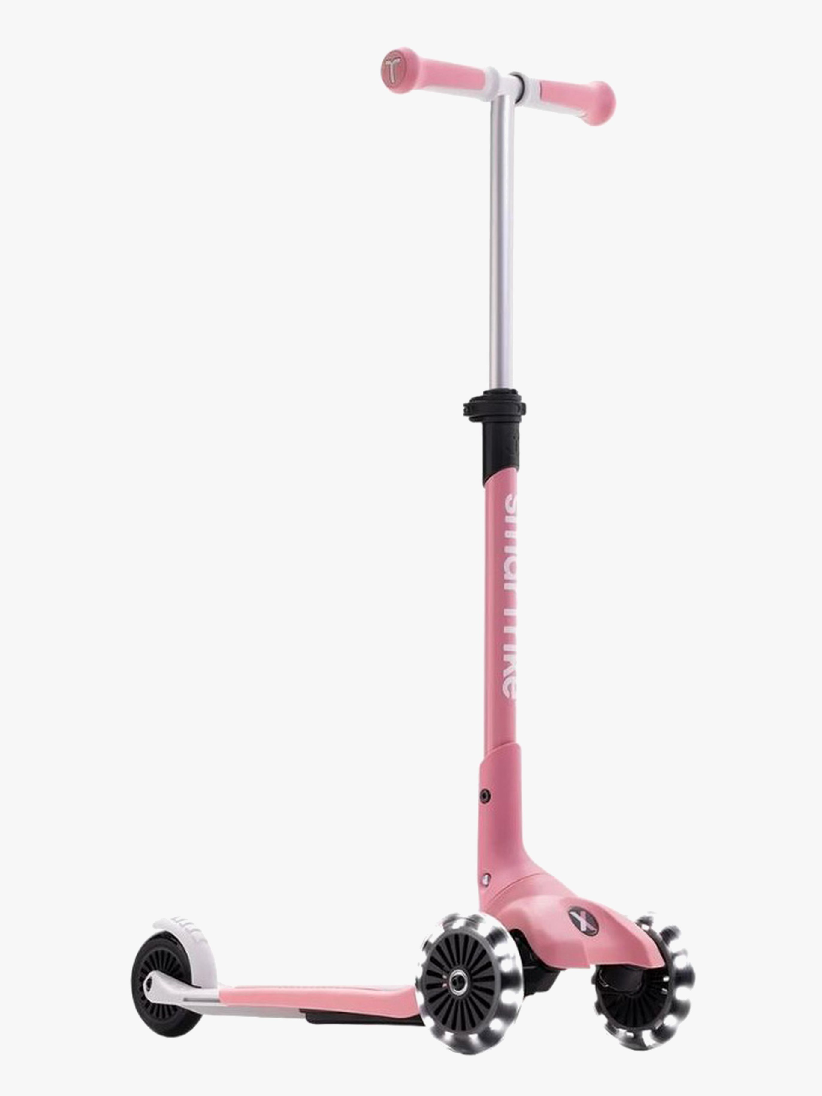 SmarTrike Xtend Mini Plus Sparkesykkel 2-in-1, Rose Pink - Sparkesykler & Kickbikes