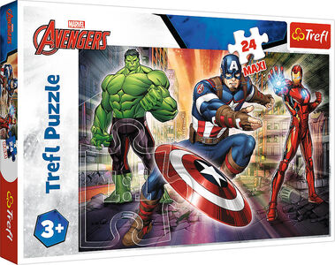 Trefl Marvel The Avengers Puslespill 24 Brikker