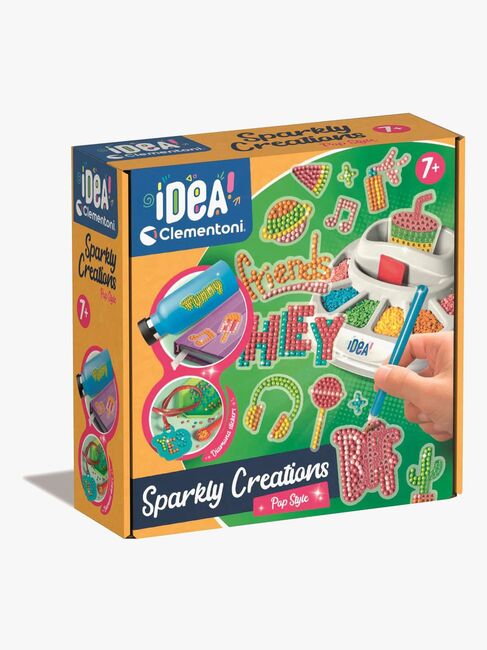 Clementoni Idea! Hobbysett Sparkly Creations Pop Style