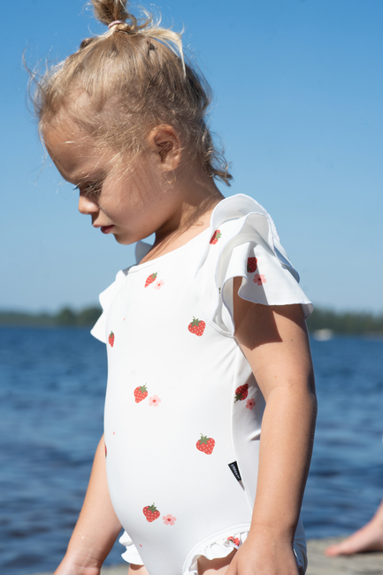 Lindberg Gracie Badedrakt, Offwhite/Pink