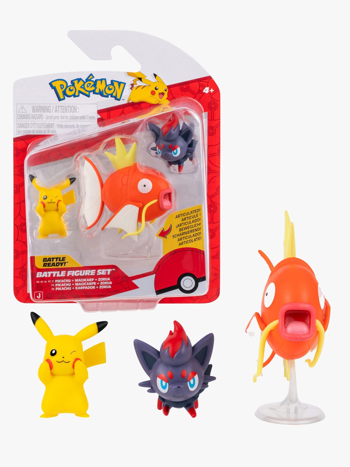 Pokémon Battle Figursett 3-Pakk