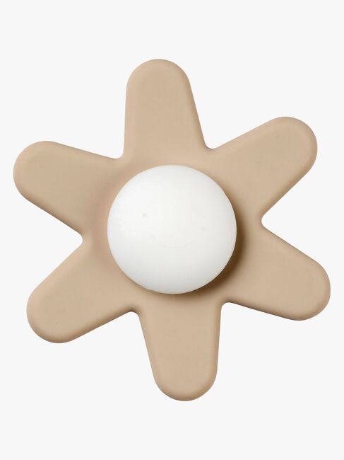 Nattou Soft Silicone Spinner med Sugekopp, Clay