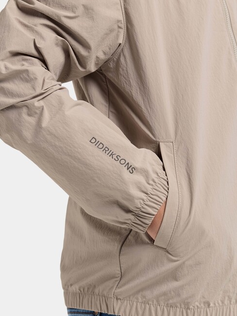 Didriksons Jasper Vindtett Friluftsjakke, Beach beige
