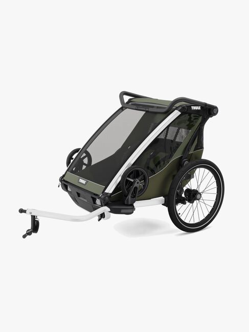 Thule Chariot Lite Double Sykkelvogn, Vintage Green