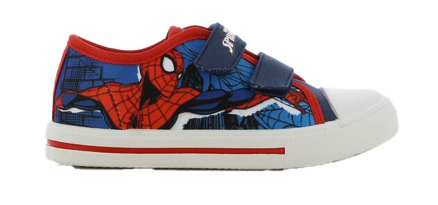 Marvel Spiderman Sneakers, Navy/Red