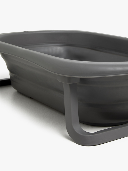 Beemoo CARE Assist Sammenleggbar Badebalje, Deep Grey