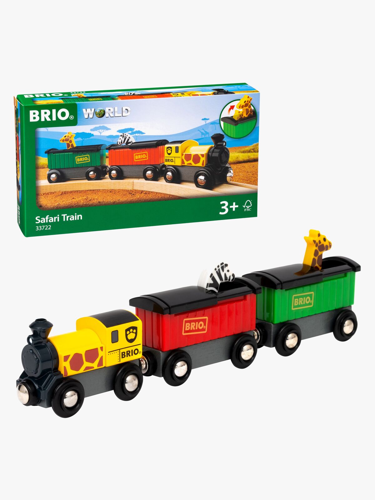 BRIO World 33722 Safari Tog
