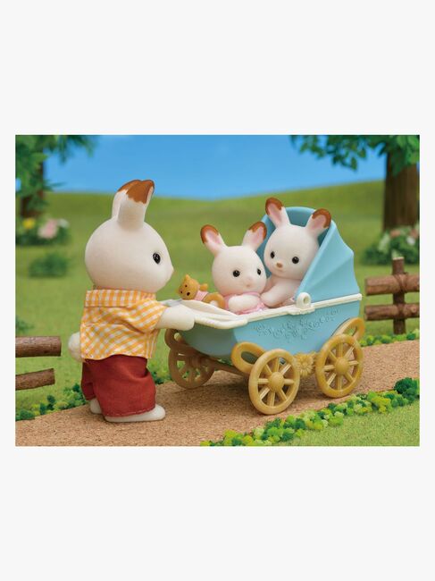Sylvanian Families Lekesett Sjokoladekanin Tvillingsett