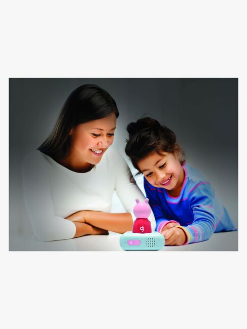 Peppa Gris Digital Vekkeklokke med Nattlampe