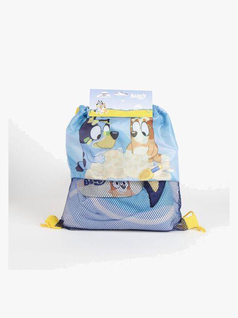 Bluey Håndkle Treningsbag & Kaps Sett, Lyseblå