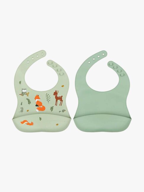 A Little Lovely Company Silikonsmekke 2-Pack, Skogsvenner