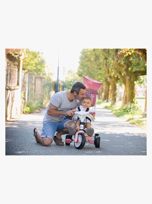 Smoby Trehjulssykkel Baby Balade Plus, Rosa