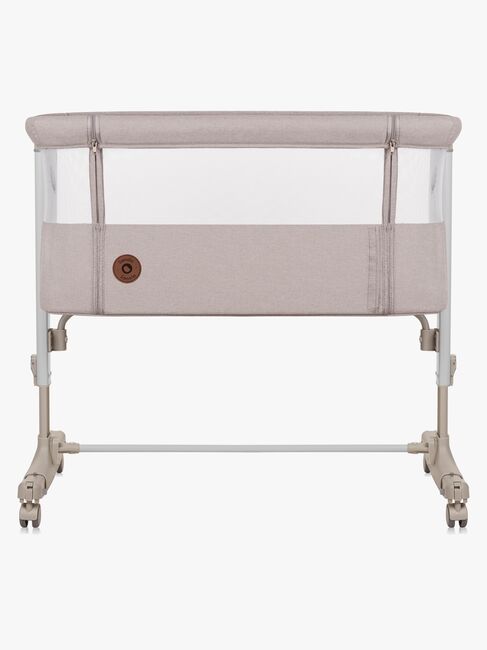 Lionelo Aurora Bedside Crib 3-in-1, Beige Cappucino