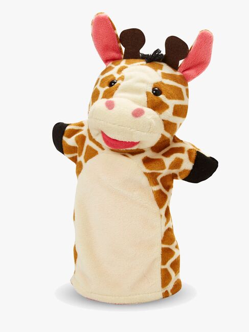 Melissa & Doug Hånddukker Kosedyr Zoo, 4 st