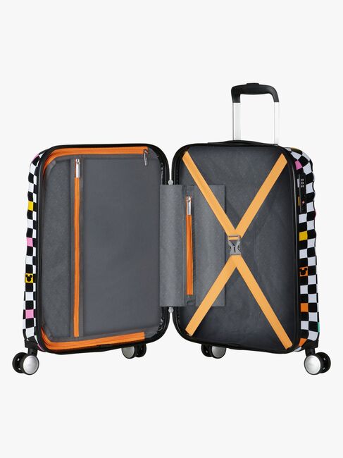 American Tourister Wavebreaker Disney Spinner Koffert 35L, Mickey Check