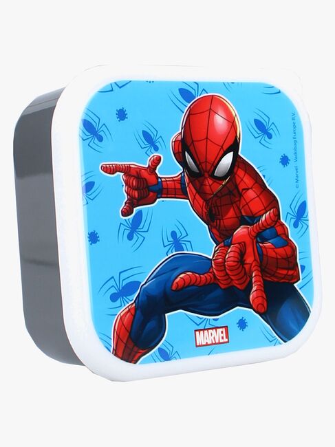 Marvel Spider-Man 3 in 1 Snackboks Let's Eat!, Navy