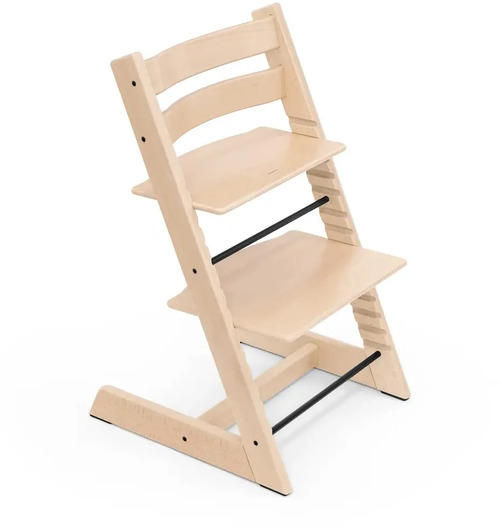 Stokke Tripp Trapp Matstol Bundle inkl. Newborn Set, Natural/Grey