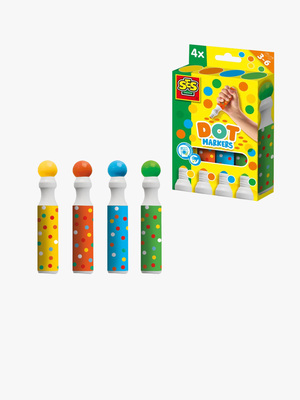 SES Creative Punktmarkeringspenner XXL 4-Pakk
