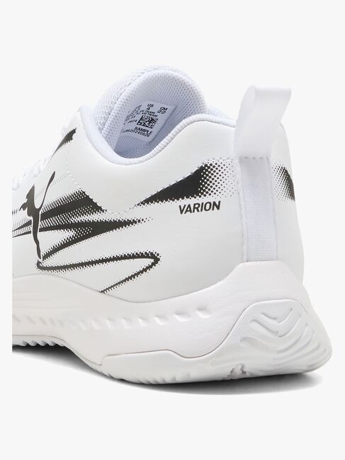 Puma Varion II Jr Treningssko, White/Black