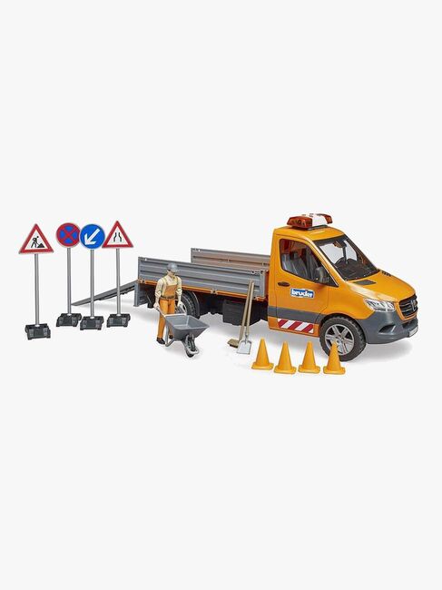 Bruder Mb Sprinter Arbeidsbil med Figur
