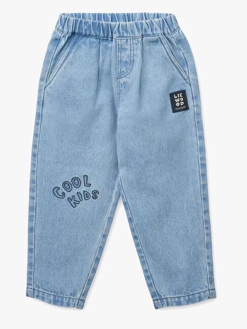 LIEWOOD Borris Placement Denimbukser, Cool Kids/Light Blue Denim