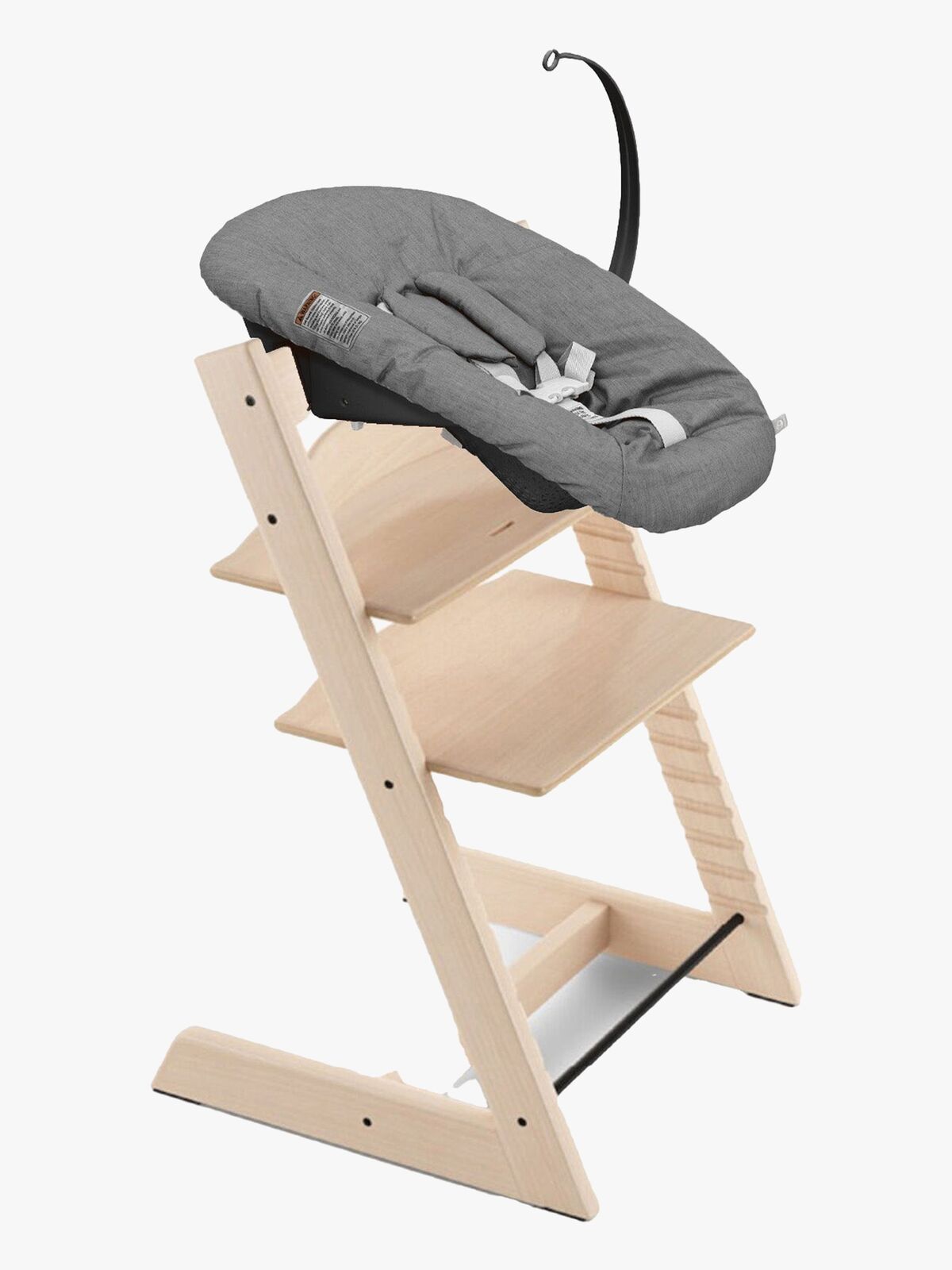 Stokke Tripp Trapp Matstol inkl. Newborn Set, Natural/Antracite