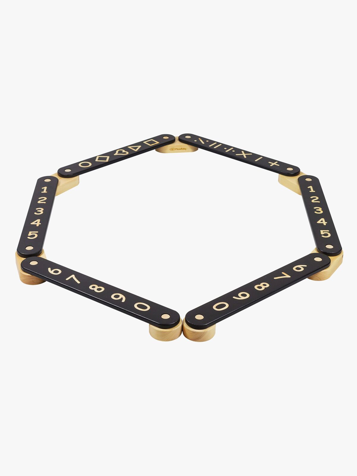 Meowbaby Balansebane 6 Deler, Svart