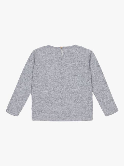 Luca & Lola Asia Genser, Grey Melange