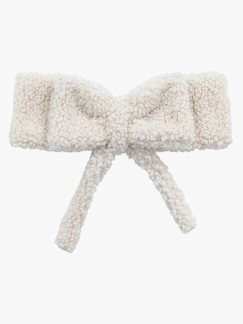 MeowBaby Bearly Babynest med Flettet Beskyttelse & Leketeppe, Cream