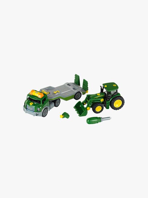 John Deere 6215R Traktor med Transportvogn 1:24