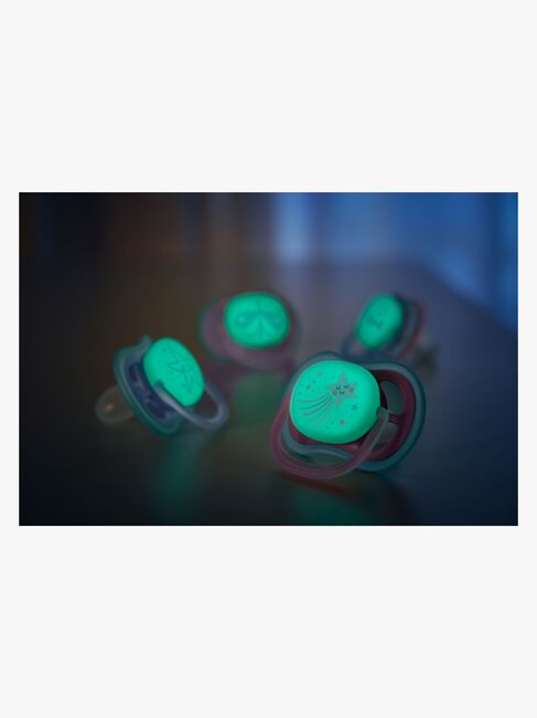 Philips Avent Ultra Air Night Smokker 2-Pack 6-18m, Lilla/Rosa