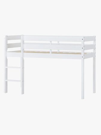 Hoppekids ECO Comfort  Halvhøy Loftseng 70x160, Hvit