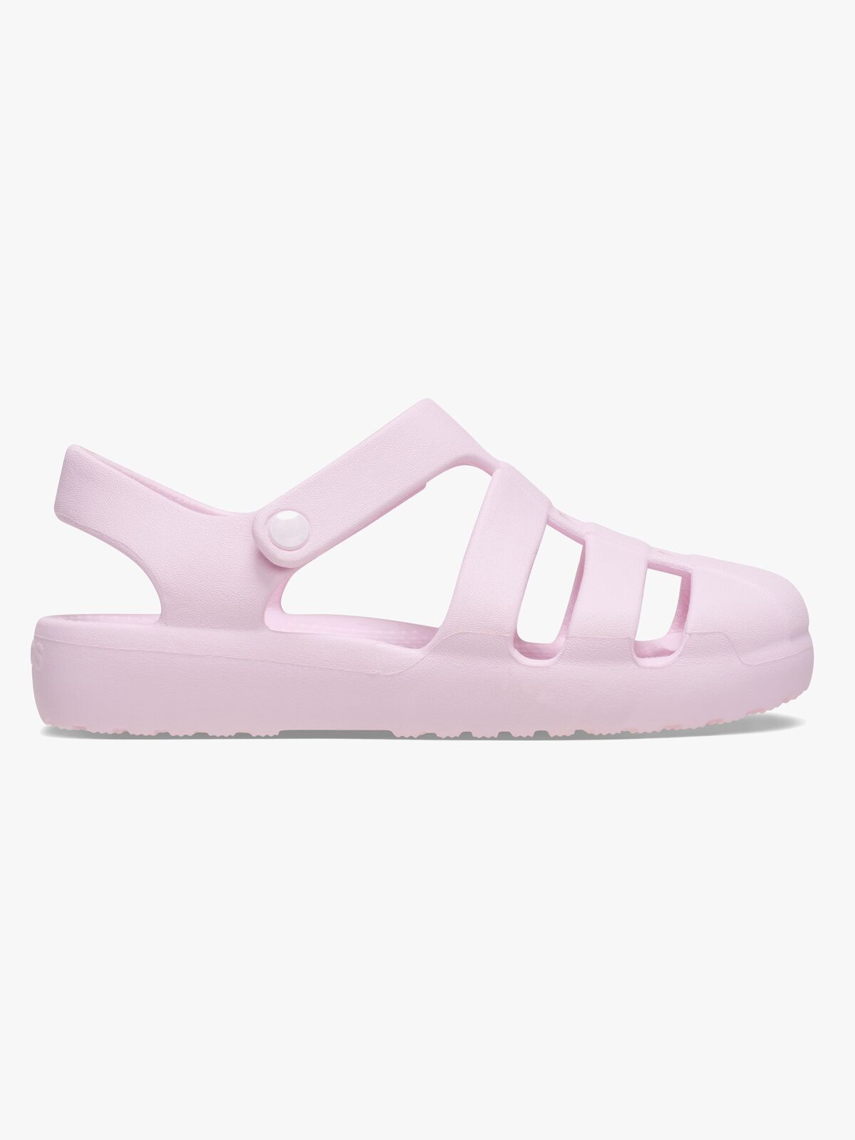 Crocs Classic Fisherman Kids Slippers, Pink Milk