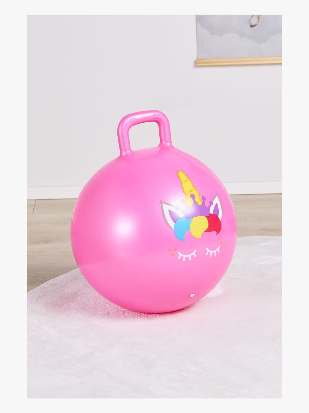 Cloudberry Castle Hoppeball Enhjørning, Rosa