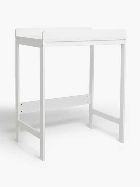 JLY Dream Stellebord med Uttrekkbar Badebalje, White