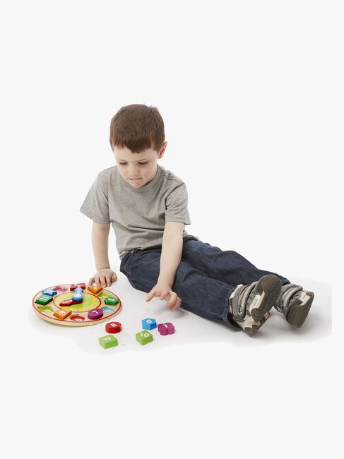 Melissa & Doug Trepuslespill Tren på Klokka