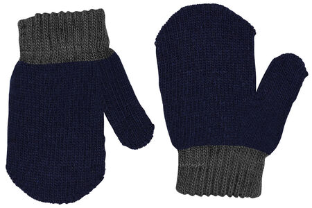 Lindberg Sundsvall Wool Glove Votter 2-pack, Navy/Anthracite