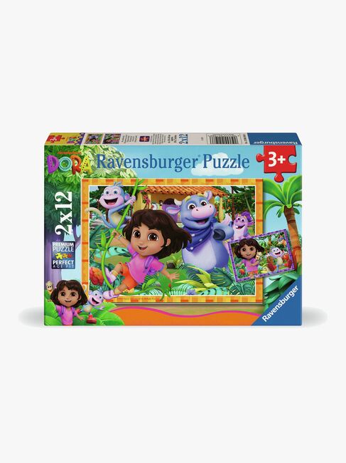 Ravensburger Dora Utforskeren Puslespill 2x12 Brikker