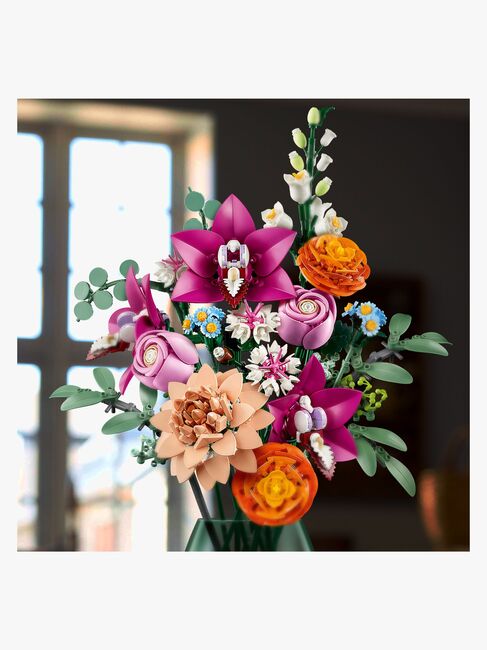 LEGO Botanicals 10342 Vakker bukett med rosa blomster
