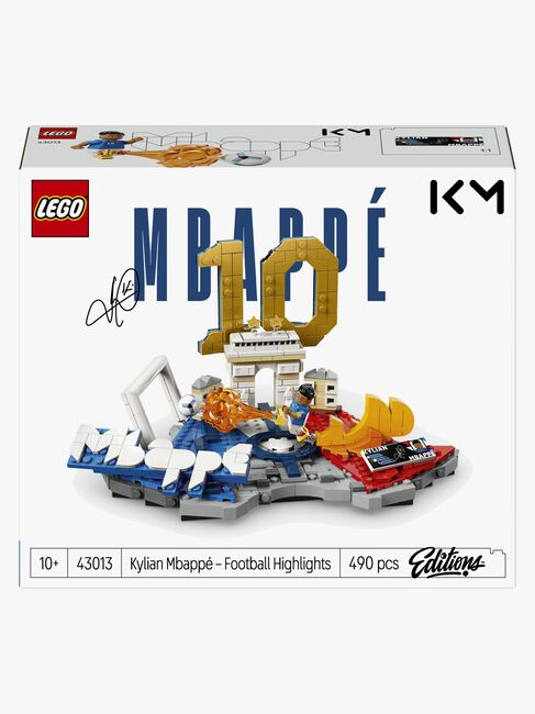 LEGO Editions Football 43013 Kylian Mbappé – fotball-høydepunkter