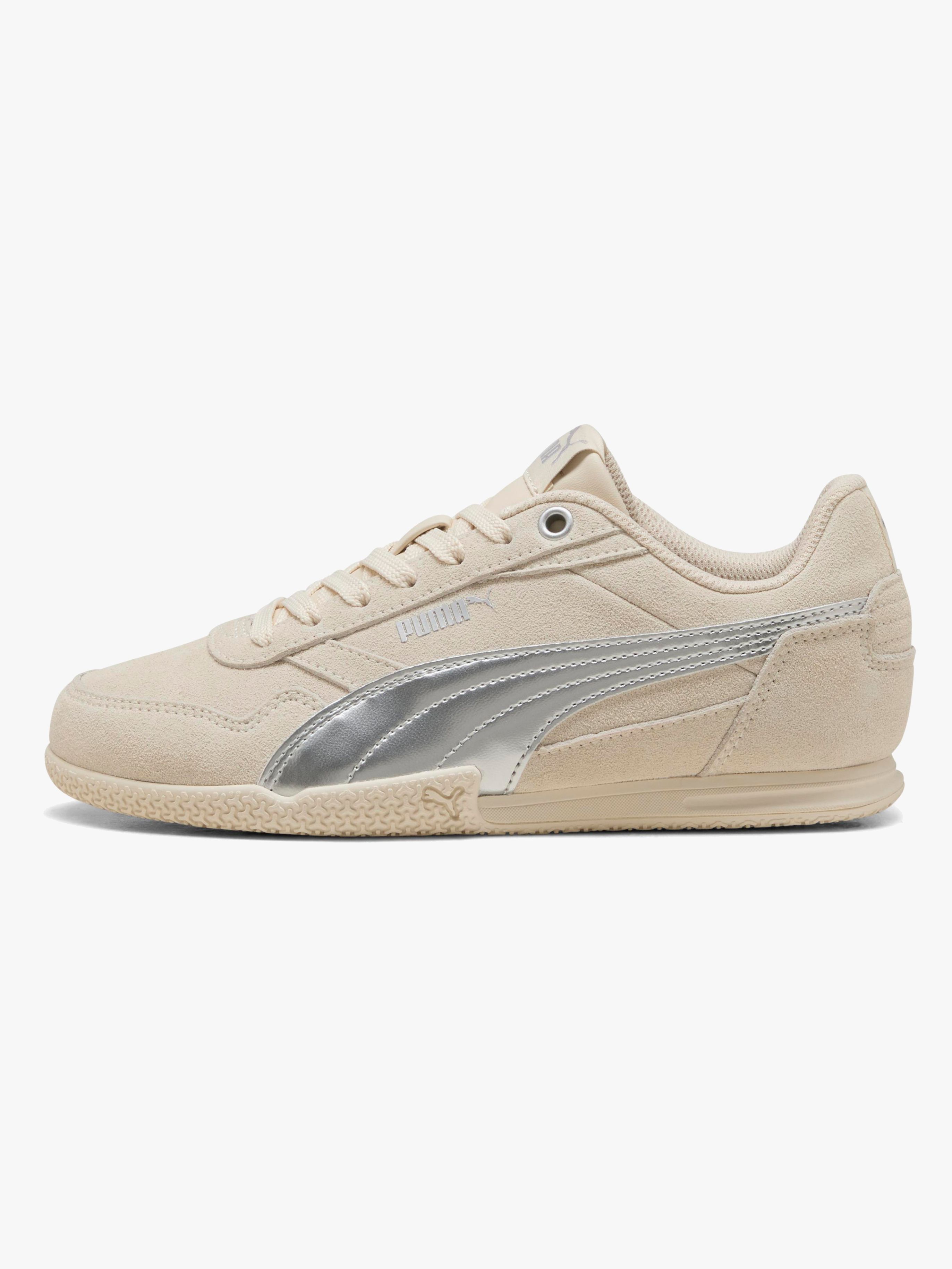 Puma Bella Donna SD Metallic Jr Sneakers, Alpine Snow, 36 - Streetwear sneakers - Gummi,Skinnimitasjon