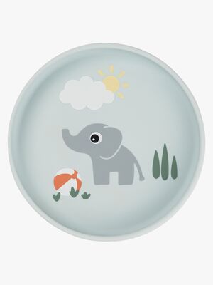 Done By Deer Playground Tallerken Stick & Stay, Blue