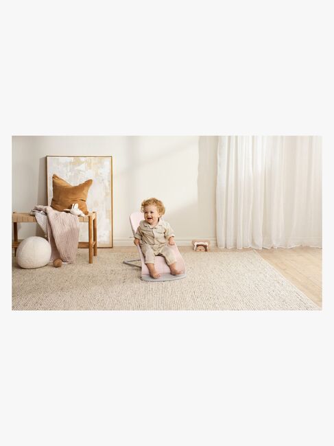 BabyBjörn Bliss Vippestol Vevet, Light Pink Melange