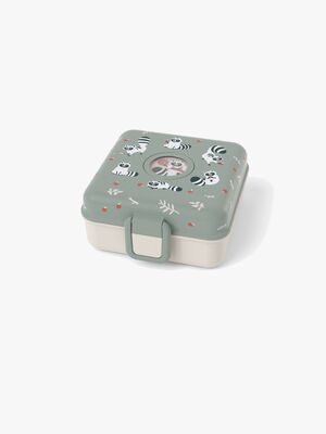 Monbento Snacky Bento Matboks, Raccoon