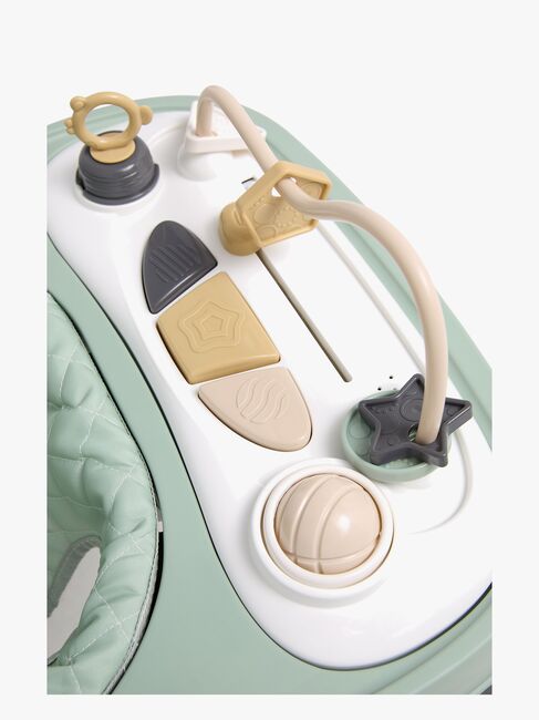 Beemoo PLAY Steps Gåstol, Green/Grey