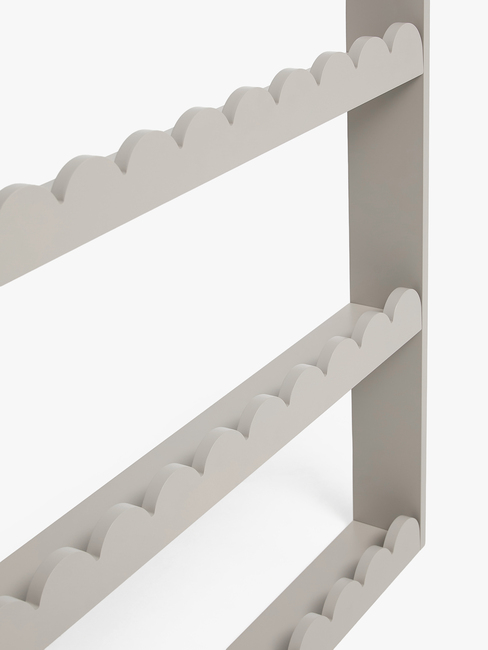 Alice & Fox Dune  Veggopphengt Bokhylle, greige