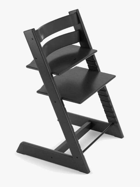 Stokke Tripp Trapp Matstol inkl. Newborn Set, Black/Antracite