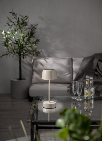 Star Trading Solcellelampe Solei, Beige